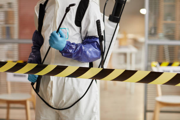 Professional Biohazard Cleanup technician working in Sun Valley, ID